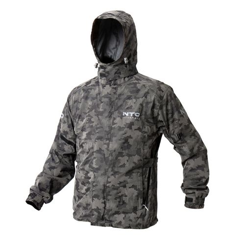 Campera NTO Rainproof Hombre Gris